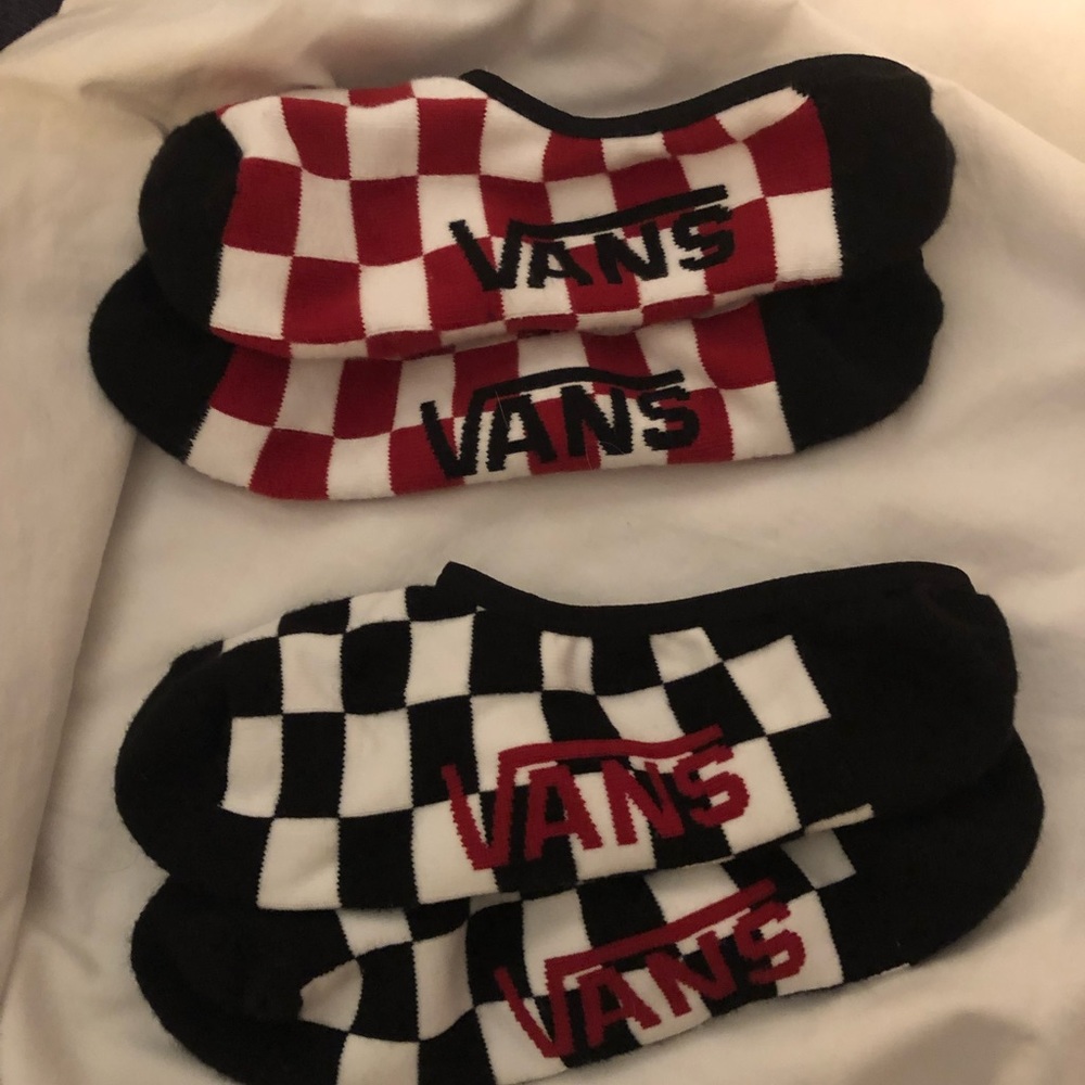 Vans socks. 2 pairs. Size 9-12.